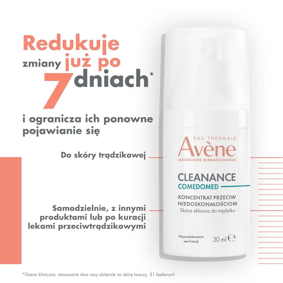 Avène Cleanance Comedomed Koncentrat przeciw niedoskonałościom