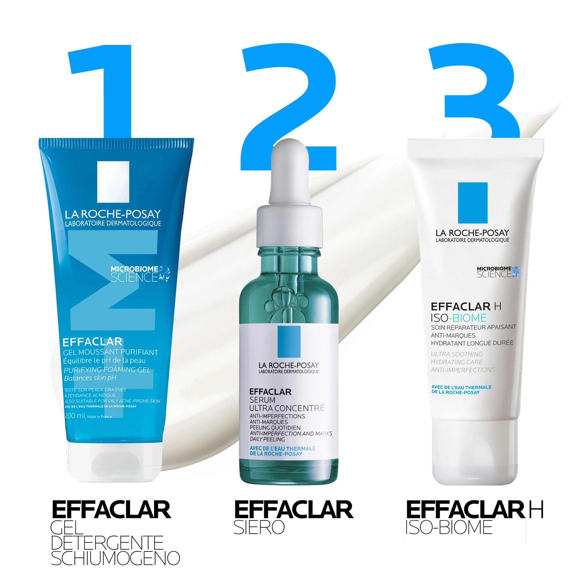 LA ROCHE POSAY La Roche Posay Effaclar H Iso Biome crème 40 ml Aide à réduire les imperfections cutanées