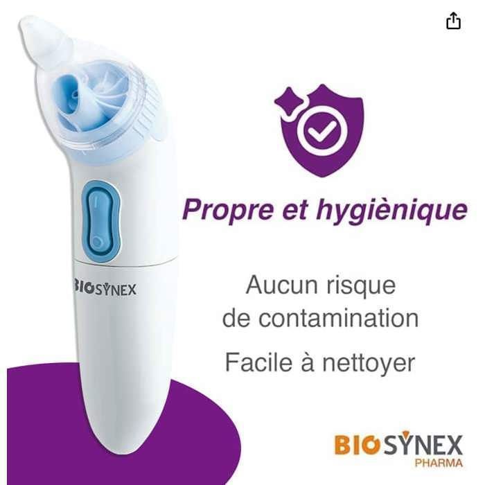 Aspirador nasal eléctrico Biosynex Exacto