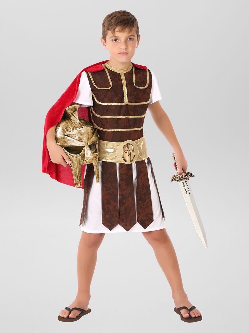 Gladiatorkostuum - 3-delig - WIT