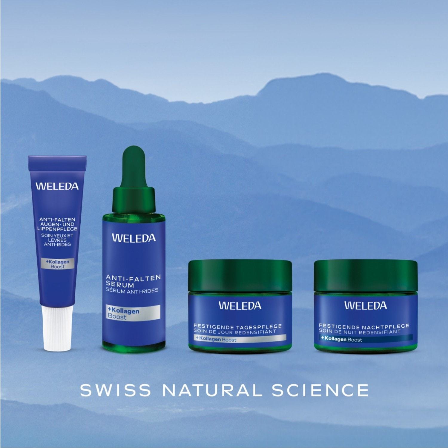 Weleda veido kremas „Mėlynas stangrinamasis naktinis kremas“ su gencijonais ir edelveisu, 40 ml
