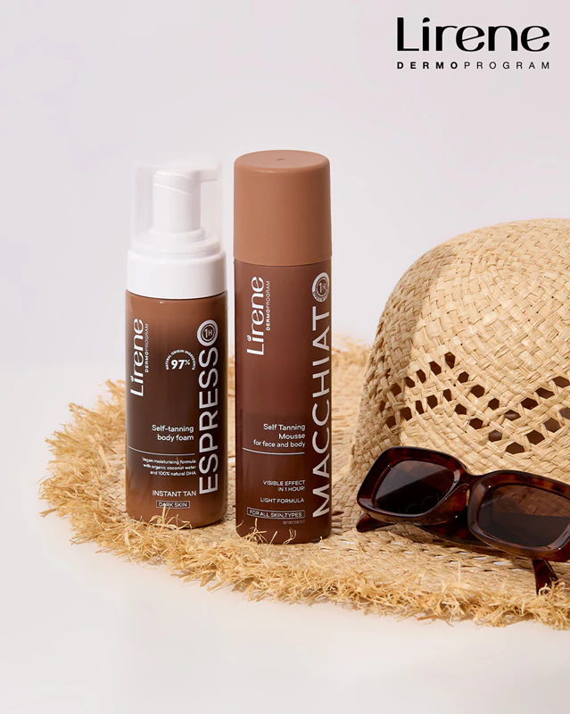 Lirene Perfect Tan bronzing foam voor donkere huidtinten, voor gezicht en lichaam
