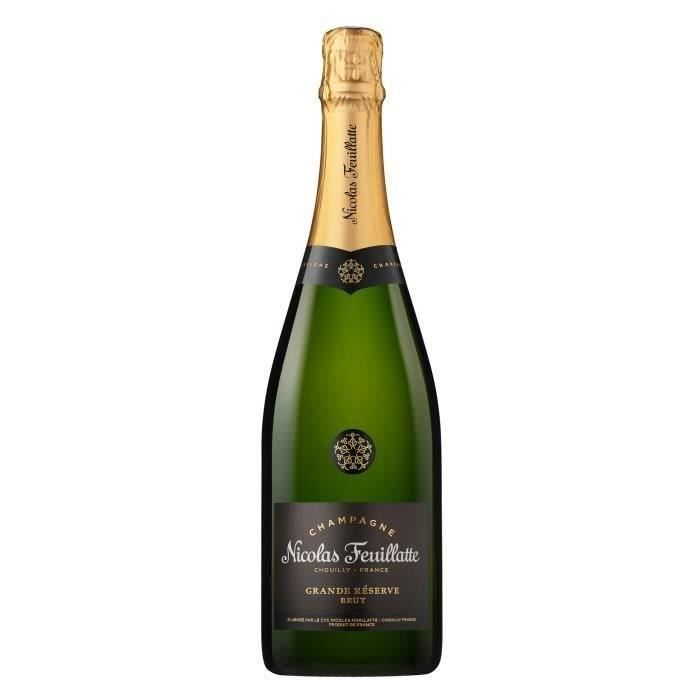 Nicolas Feuillatte La Grande Réserve Champagner – 4 Brut + 2 Rosé – 6 x 75 cl