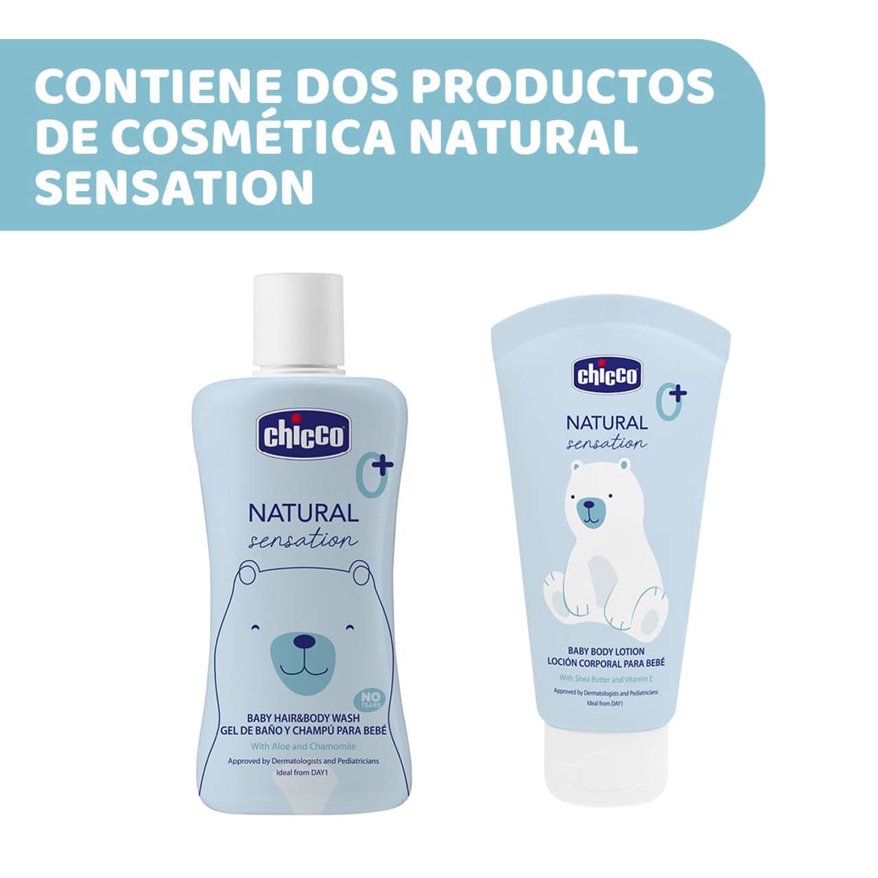 Natural Sensation fürdőszett és hidratáló krém