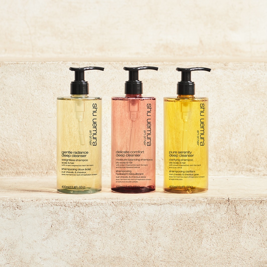 Shu Uemura šampon za kosu s uljima za čišćenje, nježni šampon za blistavu kosu - 400 ml