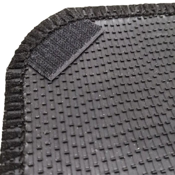 Rebeca Shop - Customizable carpet car mats, front and rear, with embroidered name and logo, for Ibiza