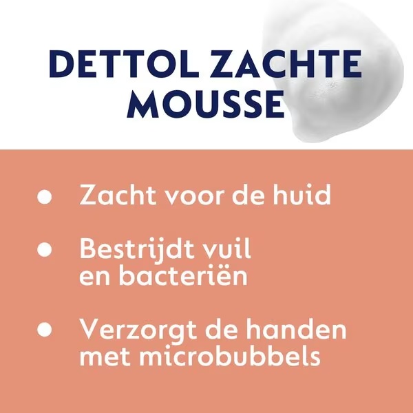 Dettol Orhideja i vanilija Soft Mousse antibakterijski sapun za ruke 250 ml