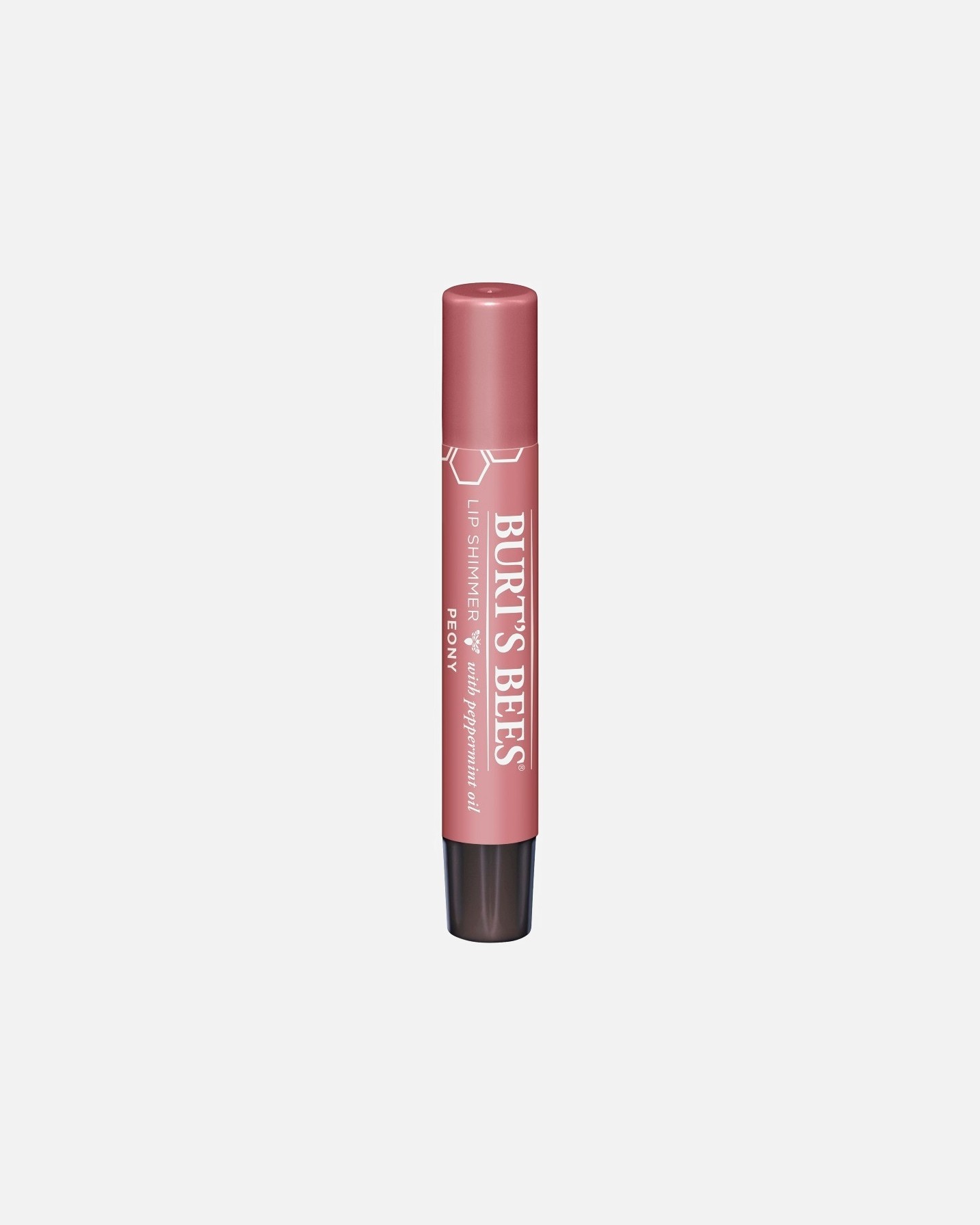 Burt's Bees rúž na pery s trblietkami - pivonka - 2,55 g