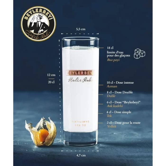 Beylerbeyi - Raki Teragold caixa 100cl + 70cl - 45%