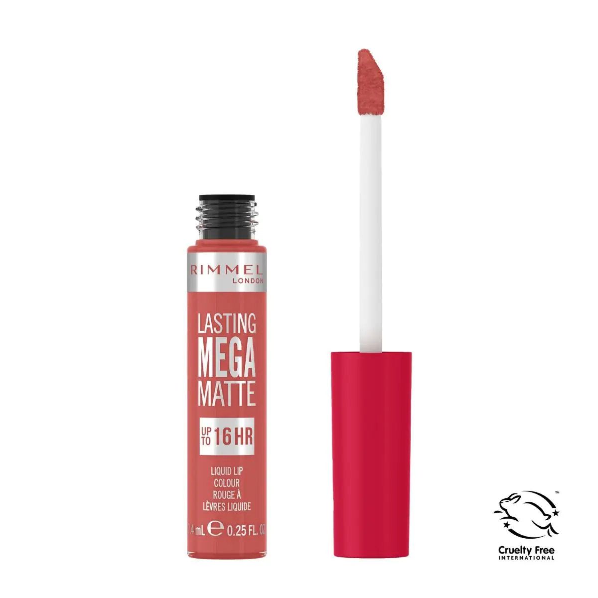 Rimmel Lasting Mega Matte Pomadka do ust 600 Coral Sass