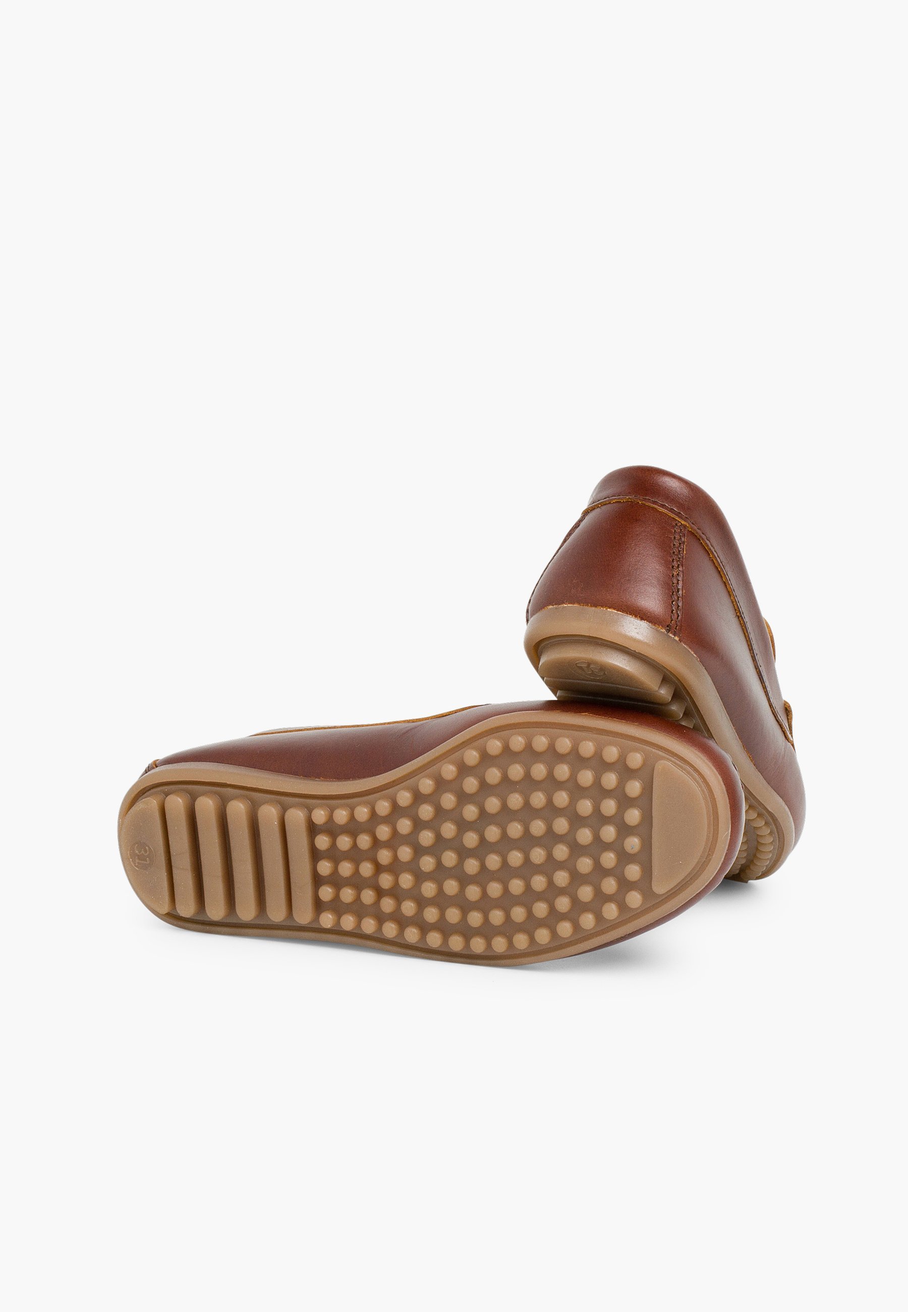 Pisamonas mocassins - bruin