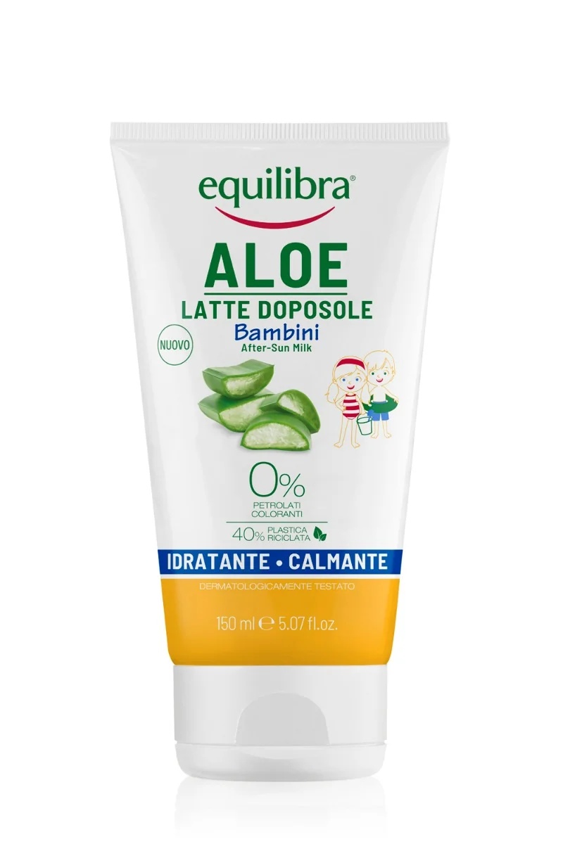 EQUILIBRA Loción para después del sol Equilibra para niños 150 ml hidratante y nutritiva