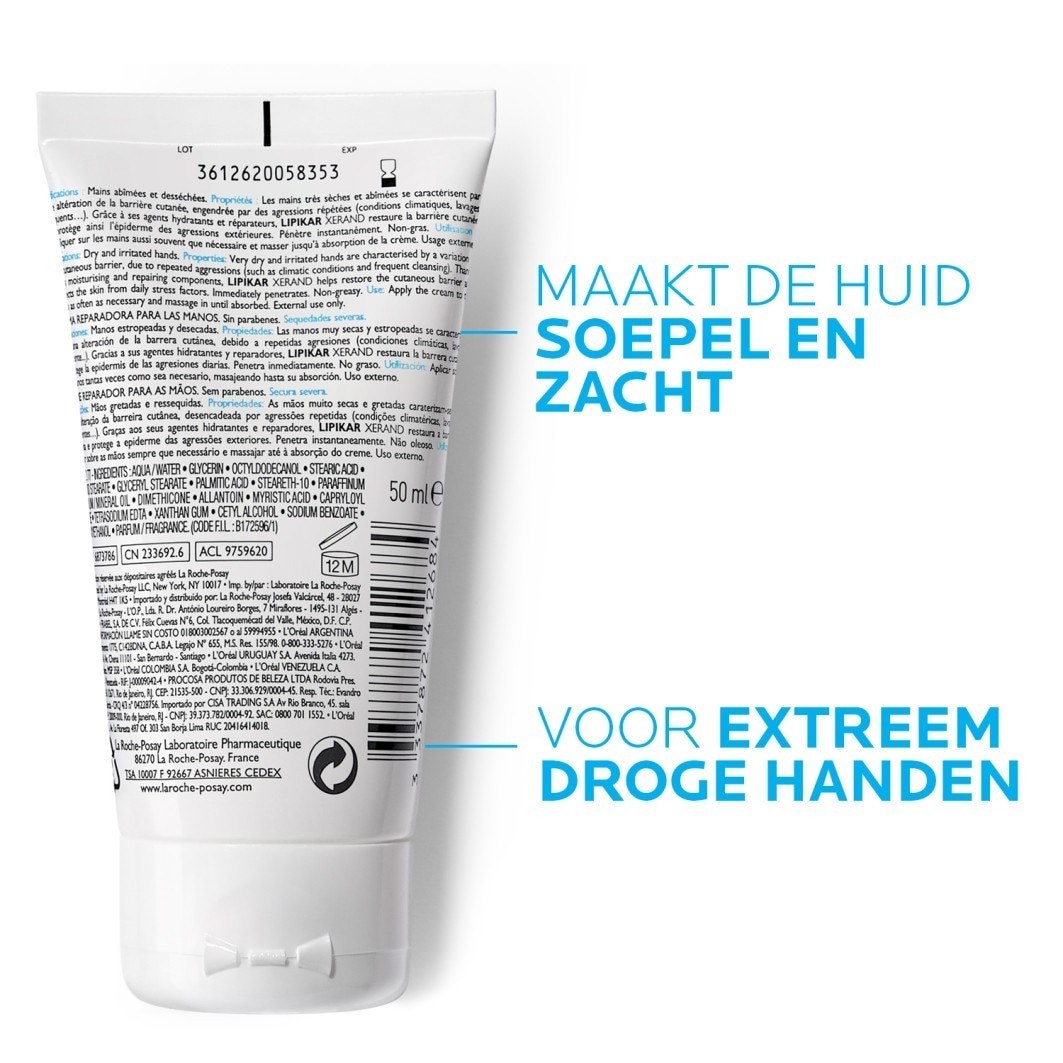 Krém na ruky La Roche-Posay Lipikar - 50 ml