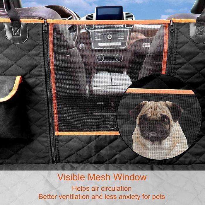 Pet Supplies Back Seat Cover for Cars Waterproof Backseat Protector Dog Travel Hammock Cover
