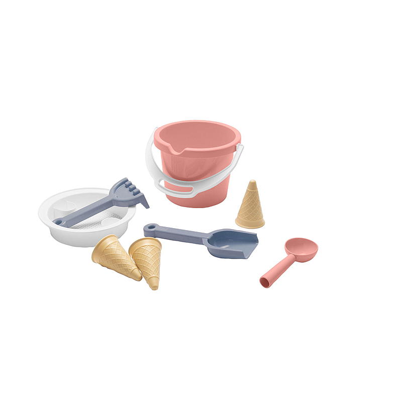 Juego de cubos para helados Dantoy, rosa