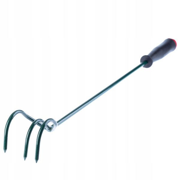 Spulchniacz Kultywator Gleby Ręczny Ogrodowy 63cm