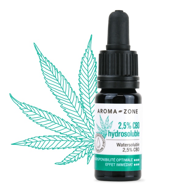 CBD 2,5% wateroplosbaar