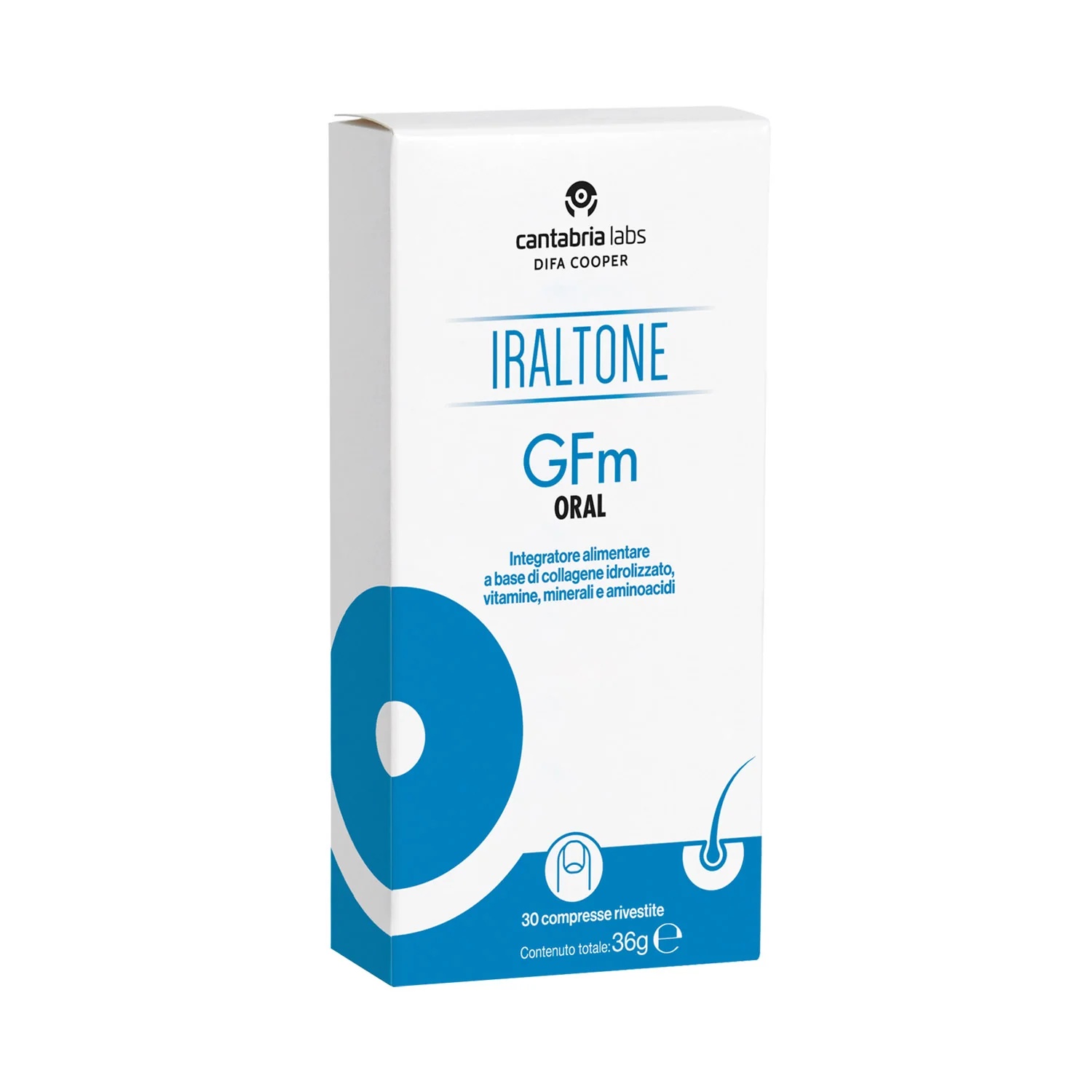 CANTABRIA LABS DIFA COOPER Gfm Oral Iraltone 30CPR