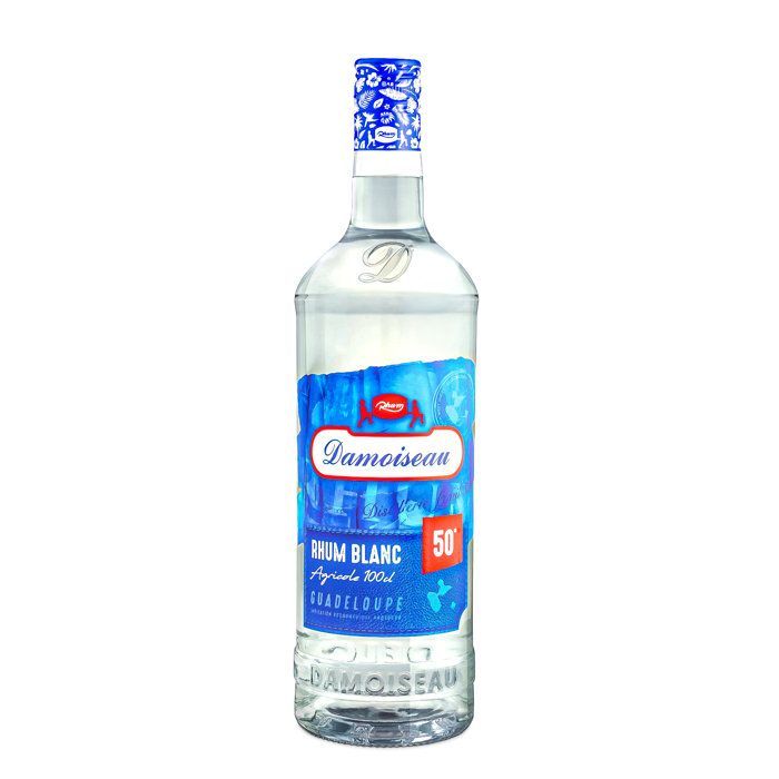 Damoiseau Rum - White agricultural rum - Guadeloupe - 50% ABV - 150cl