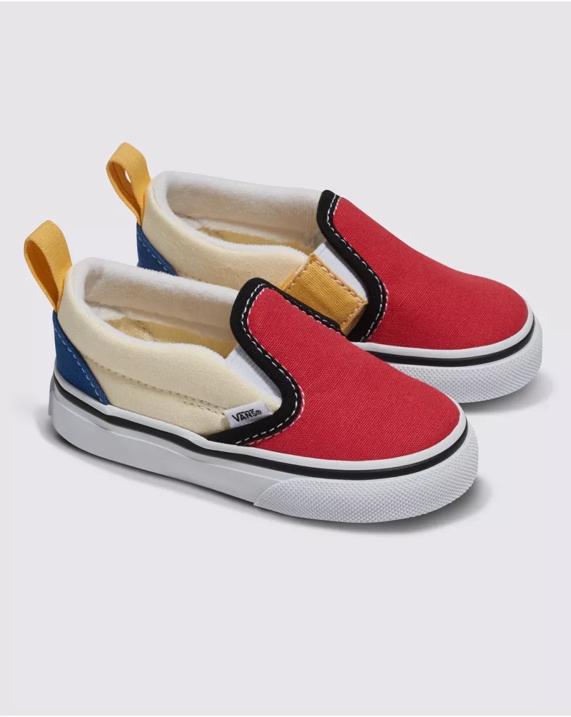 Toddler Classic Slip-On V Color Block Shoe