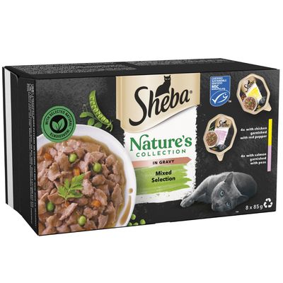 Sheba Nature's Collection Mixed Selection in Gravy