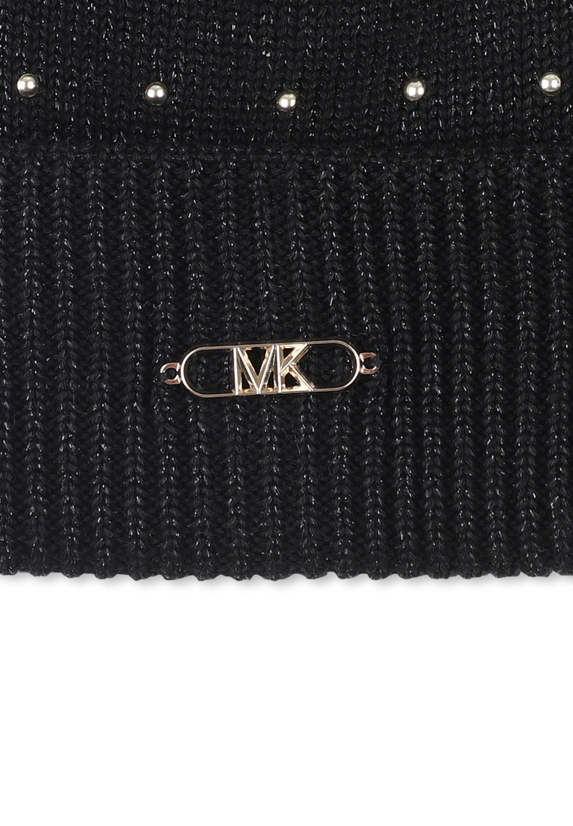 Michael Kors Kindermütze zum Überziehen – schwarz