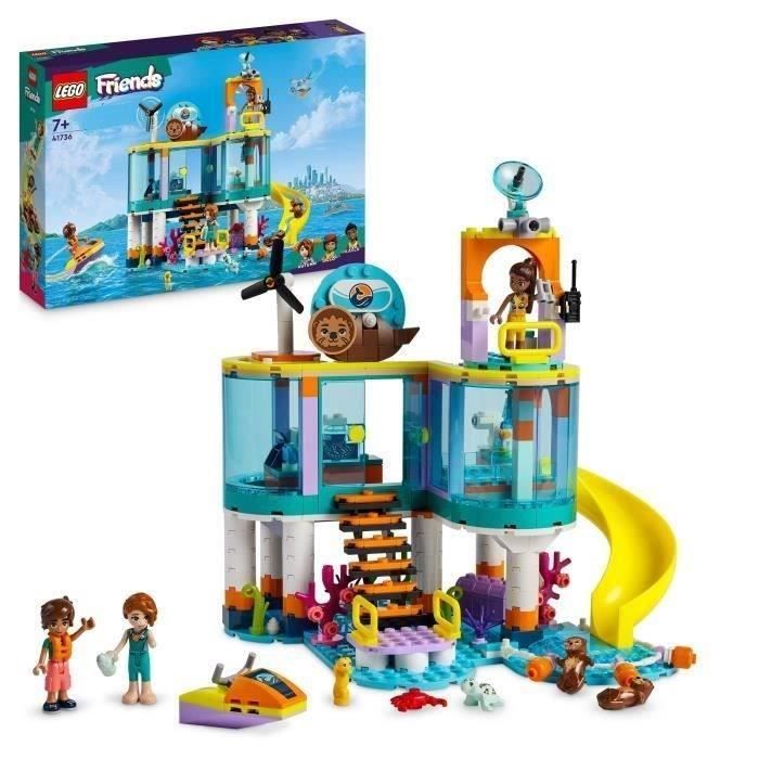 LEGO® Friends 41736 Centro di soccorso marino, veterinario per animali, giocattolo per bambini dai 7 anni in su