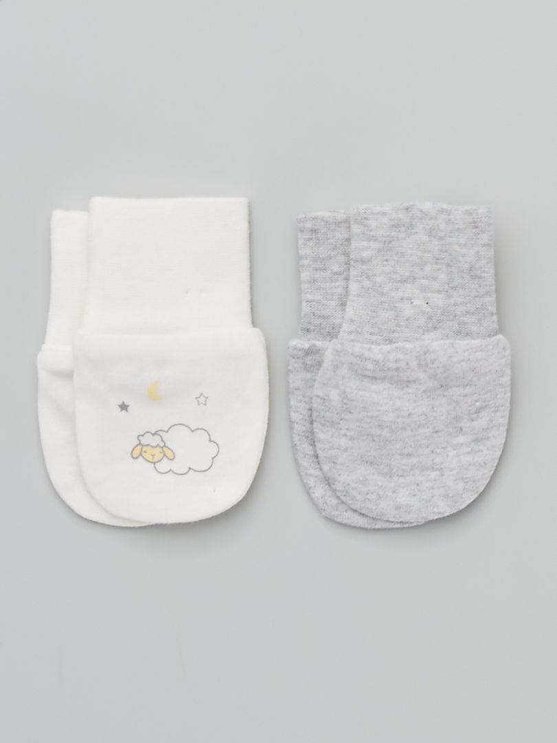 Conjunto de 2 luvas ecológicas - CINZA