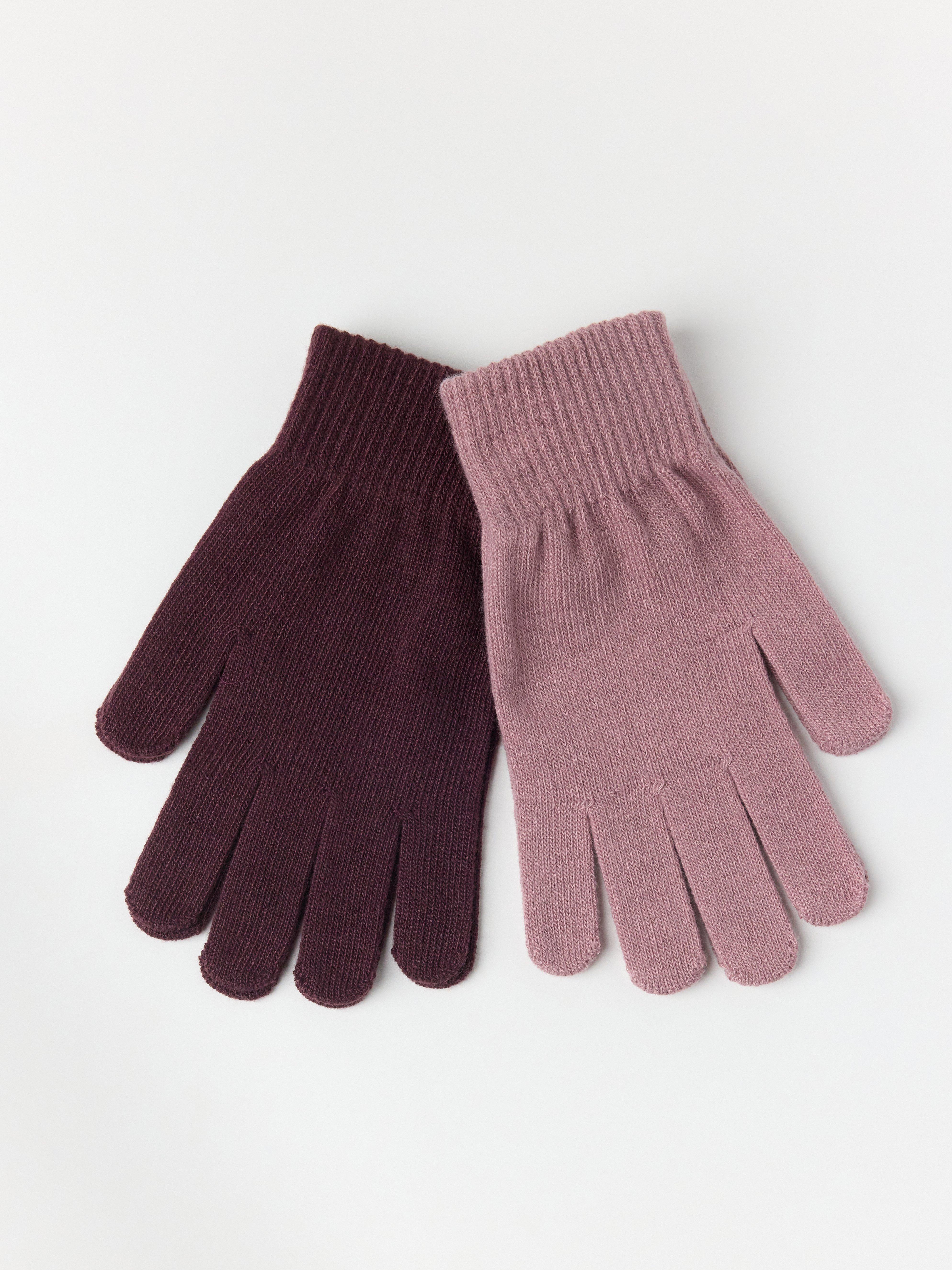 Conjunto de 2 Luvas Mágicas Rosa Claro