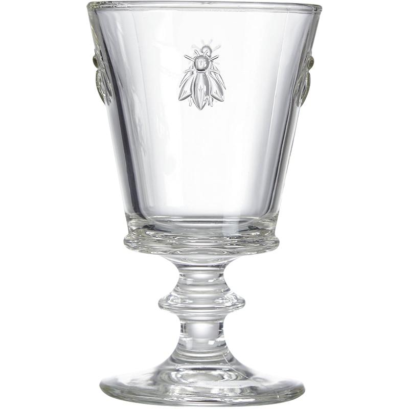 1 bicchiere da vino con stelo e motivo ape, bicchiere da assenzio, calici
