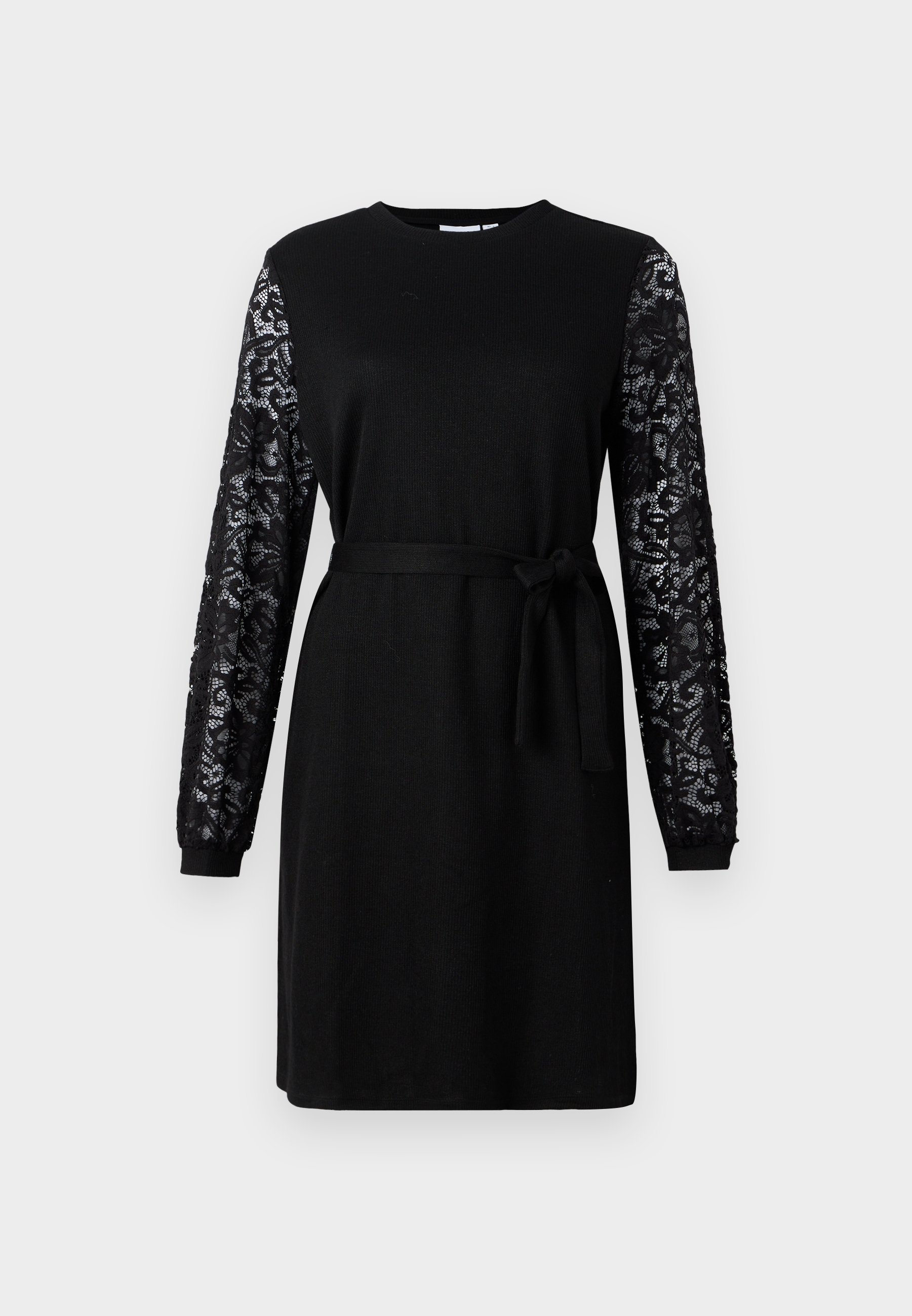 Robe pull col rond VILA VIEMMY - noire