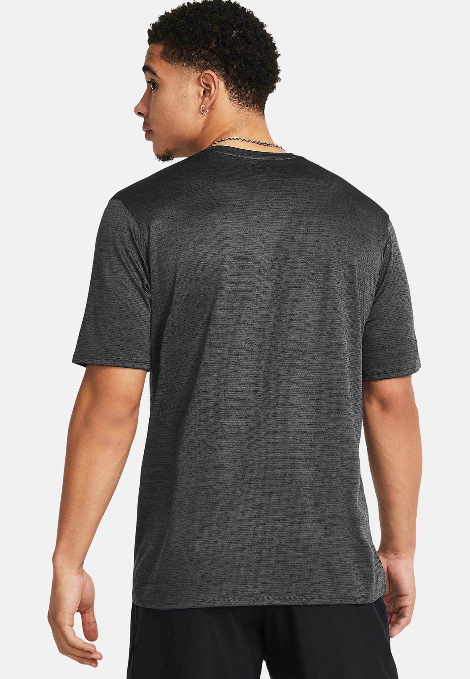 Under Armour TECH VENT - T-shirt sportiva - castlerock / nero