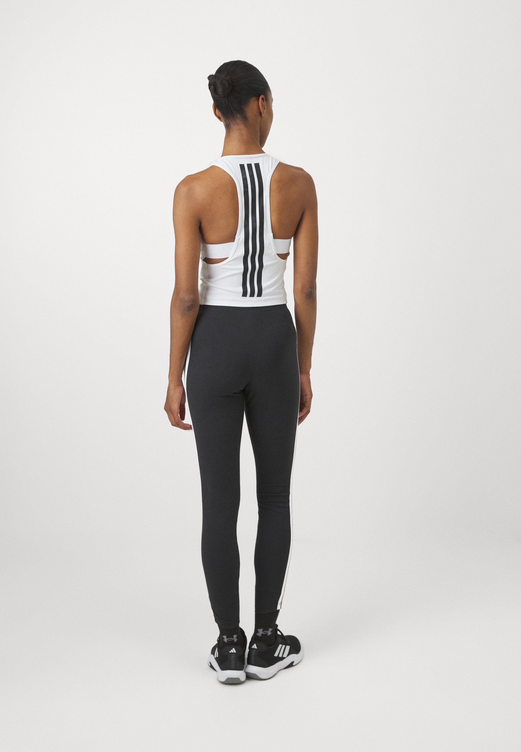 adidas Sportswear LEG - Legíny - čierne/biele