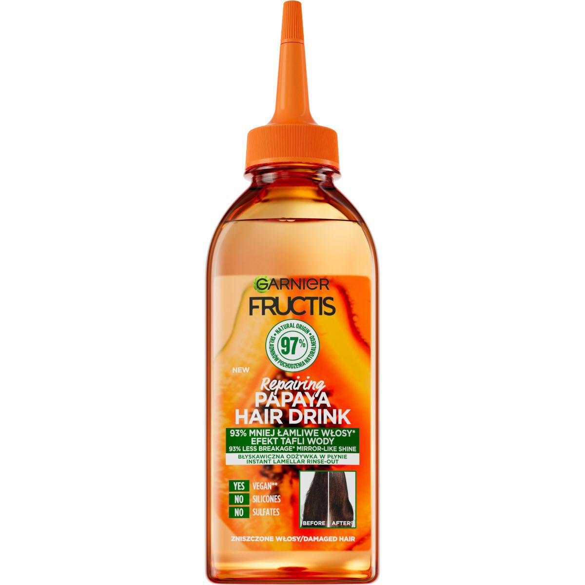 Napitek za lase Garnier Fructis Papaya