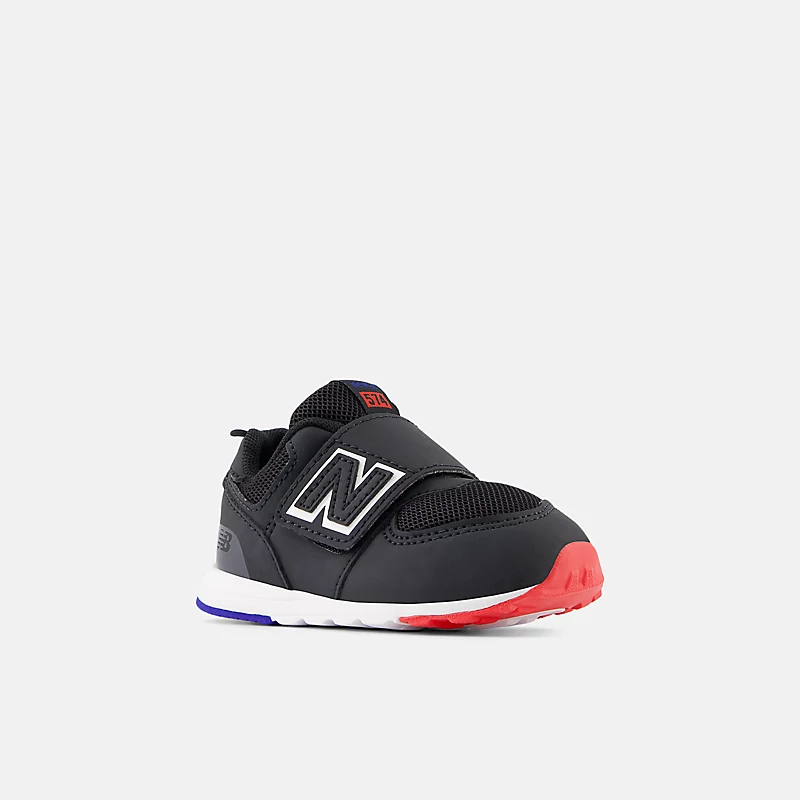 Baby 574 NEW-B Klettverschluss - Schwarz mit Weiß