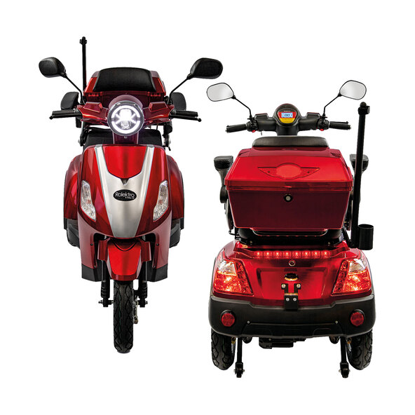 Ηλεκτρικό αυτοκίνητο E-Trike 25 V.3, κόκκινο