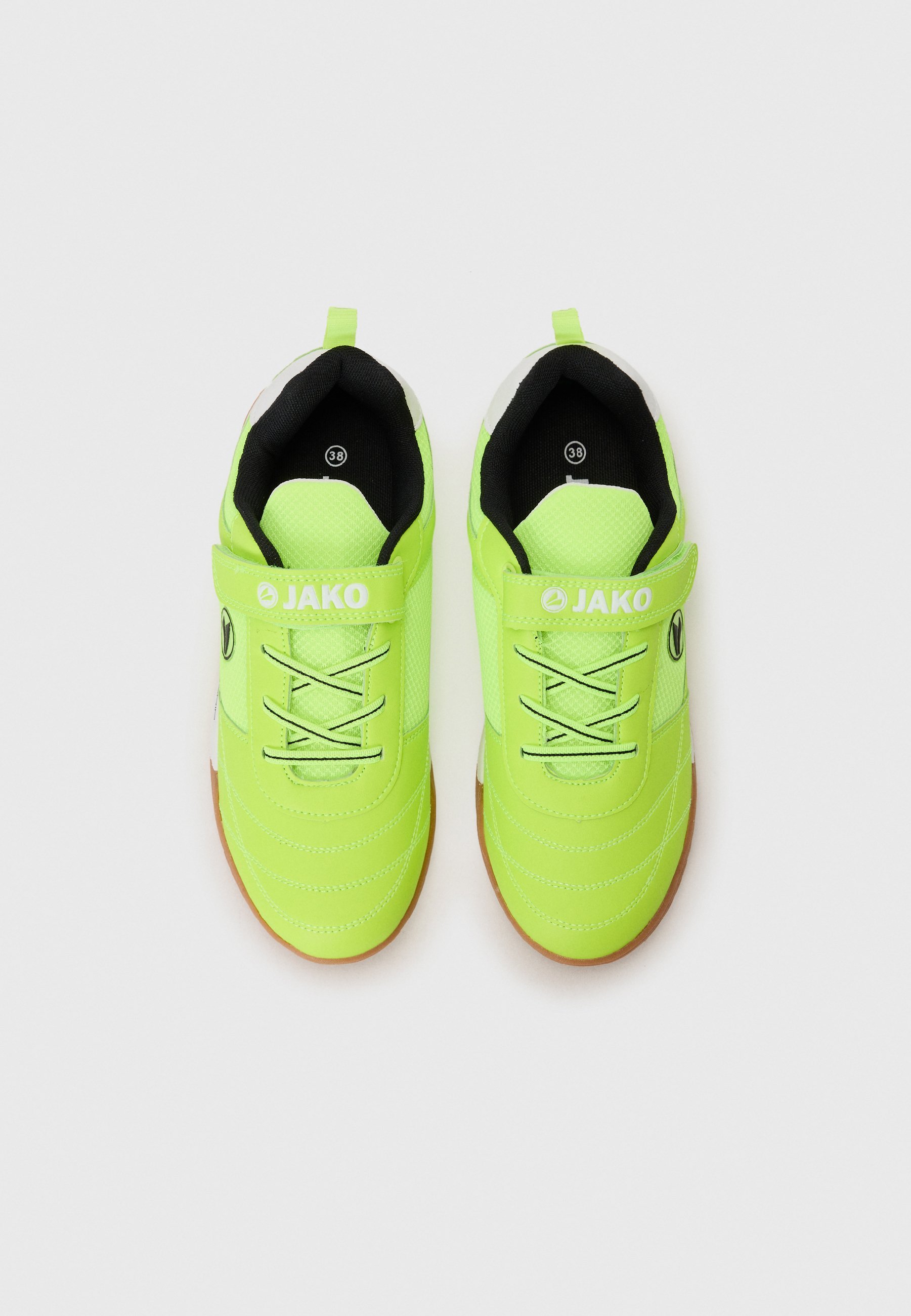 JAKO WINGER UNISEX - Multicourt tennisschoenen - neongeel/gitzwart