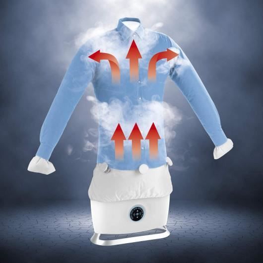 Steam iron - CLEANmaxx - 08658 - 1800 Watt - Easy ironing - Inflatable cover