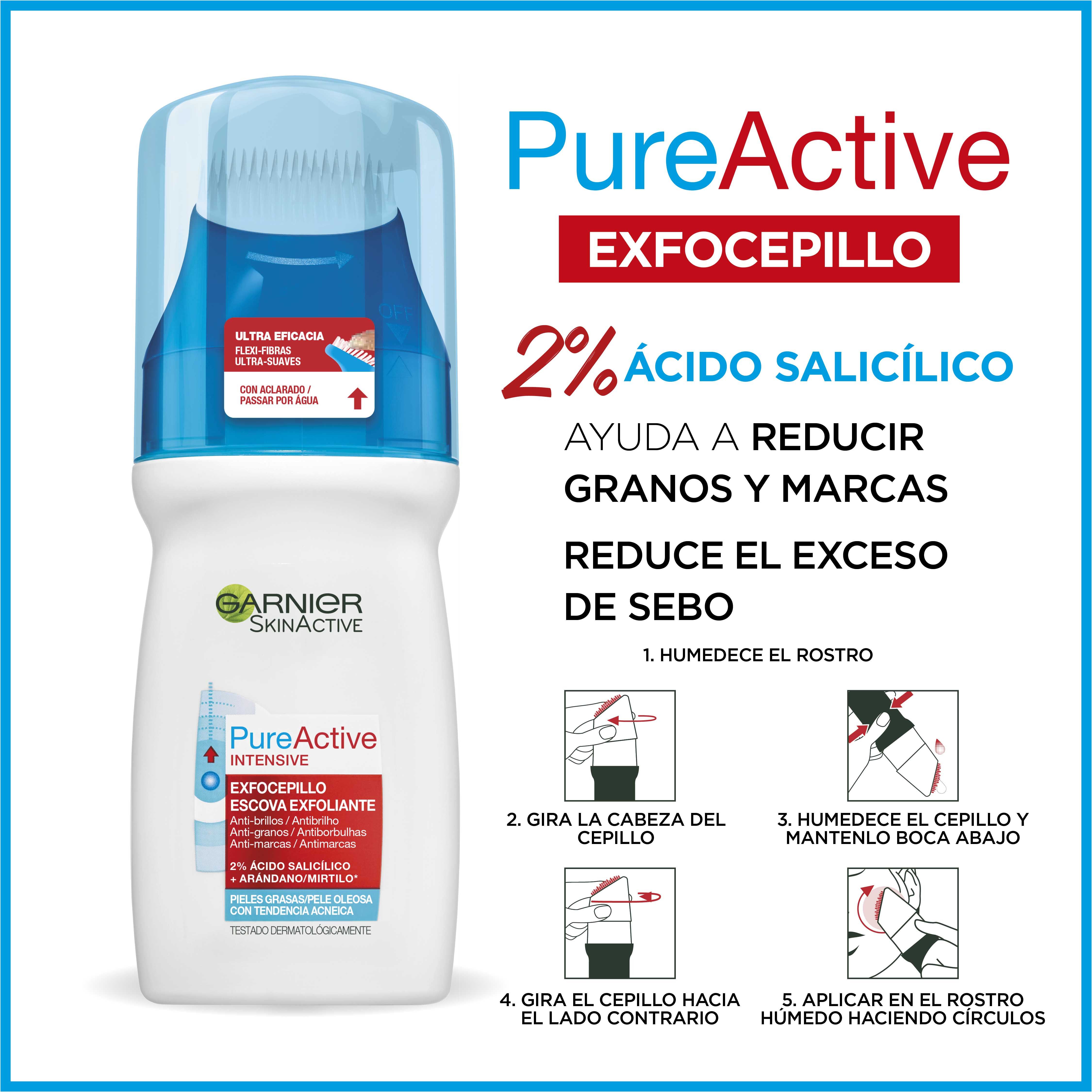 Pure Active pīlinga birste Sejas tīrīšanai