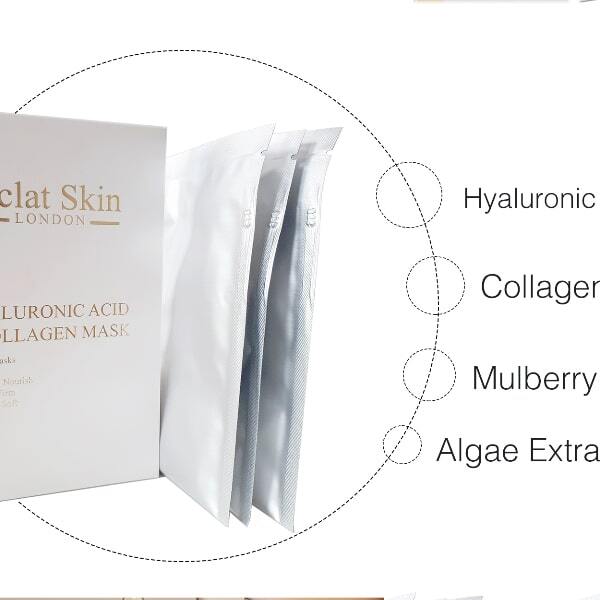 Eclat Skin London Hyaluronsäure-Kollagen-Set (3 Stück)