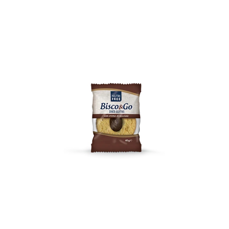 NUTRIFREE Nutrifree Bisco&Go Haselnusscreme