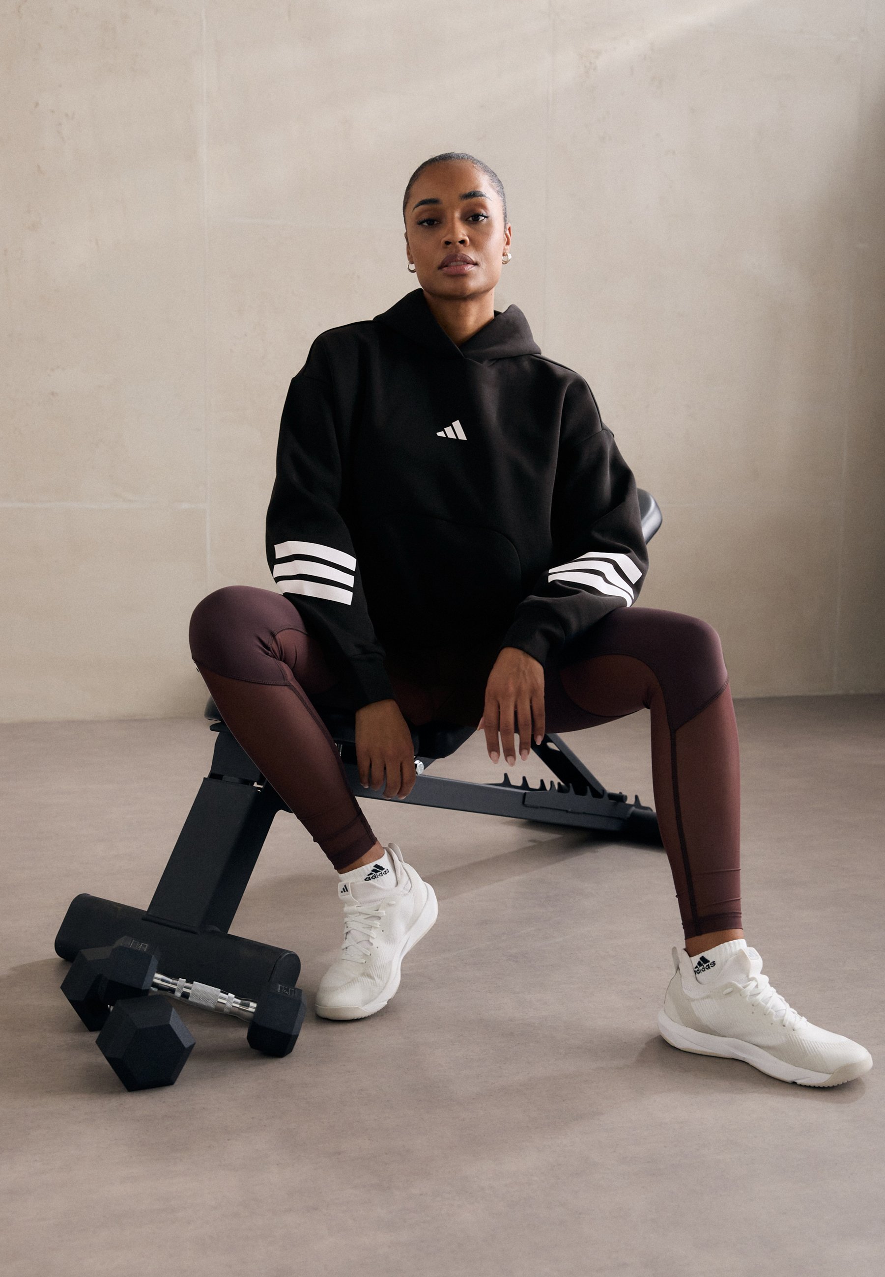 adidas Sportswear FUTURE ICON 3-STRIPES - Hoodie - zwart