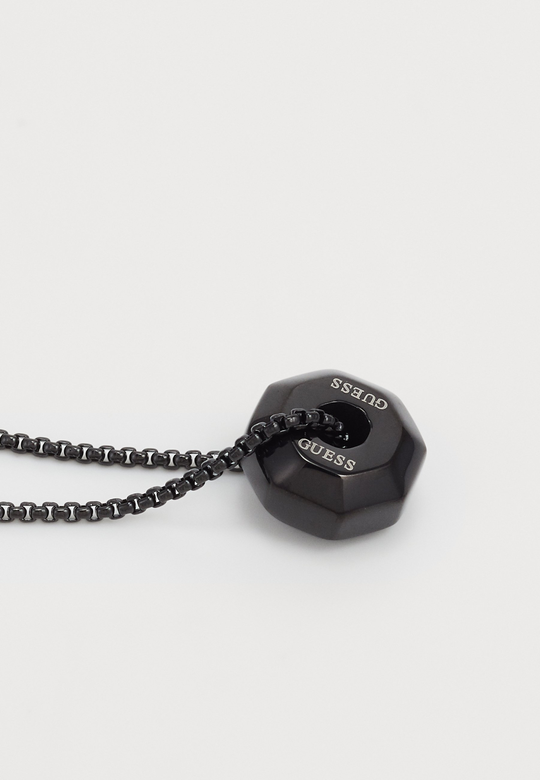 Guess EXAGON - Halsketting - zwart