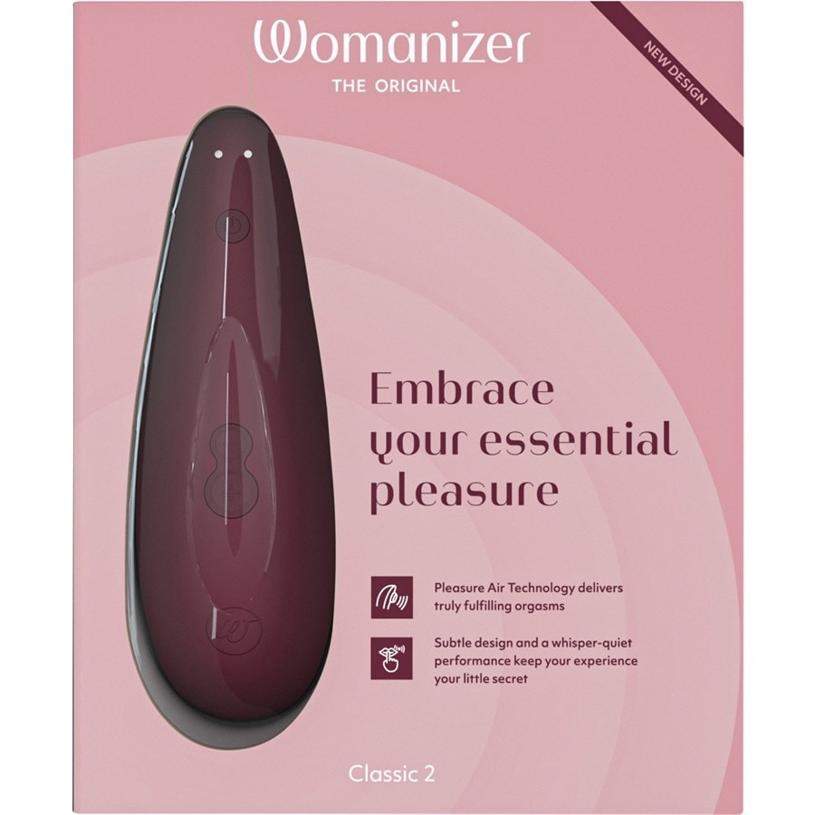 Vibratore Womanizer Bordeaux Stimolatore Clitorideo 2 - 1 pezzo
