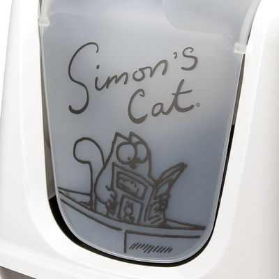 Simons Katzenstreuschale mit Haube und Filter