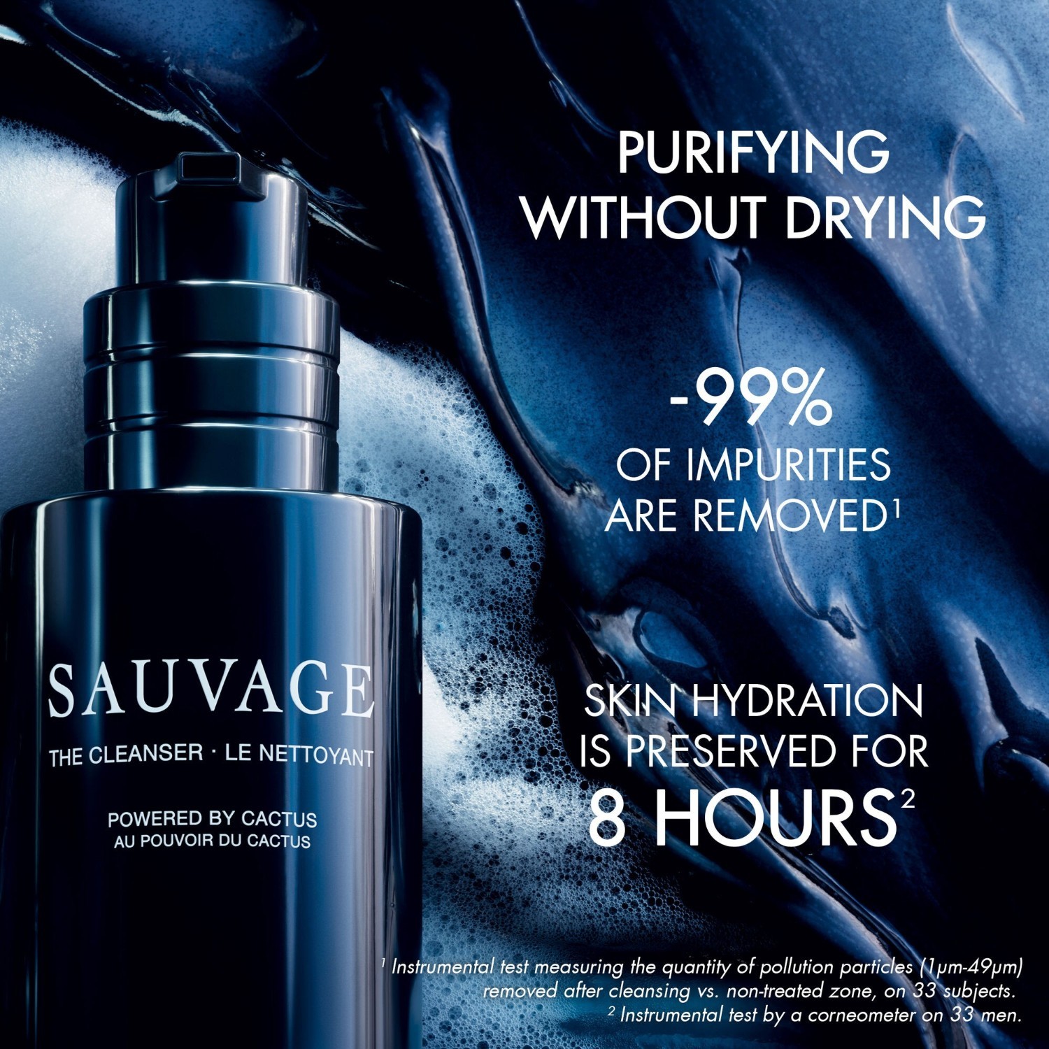 DIOR valomasis gelis „Sauvage“ – 125 ml