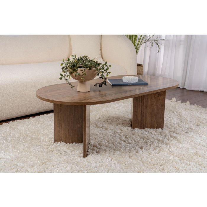 Mesa de centro de madeira 
