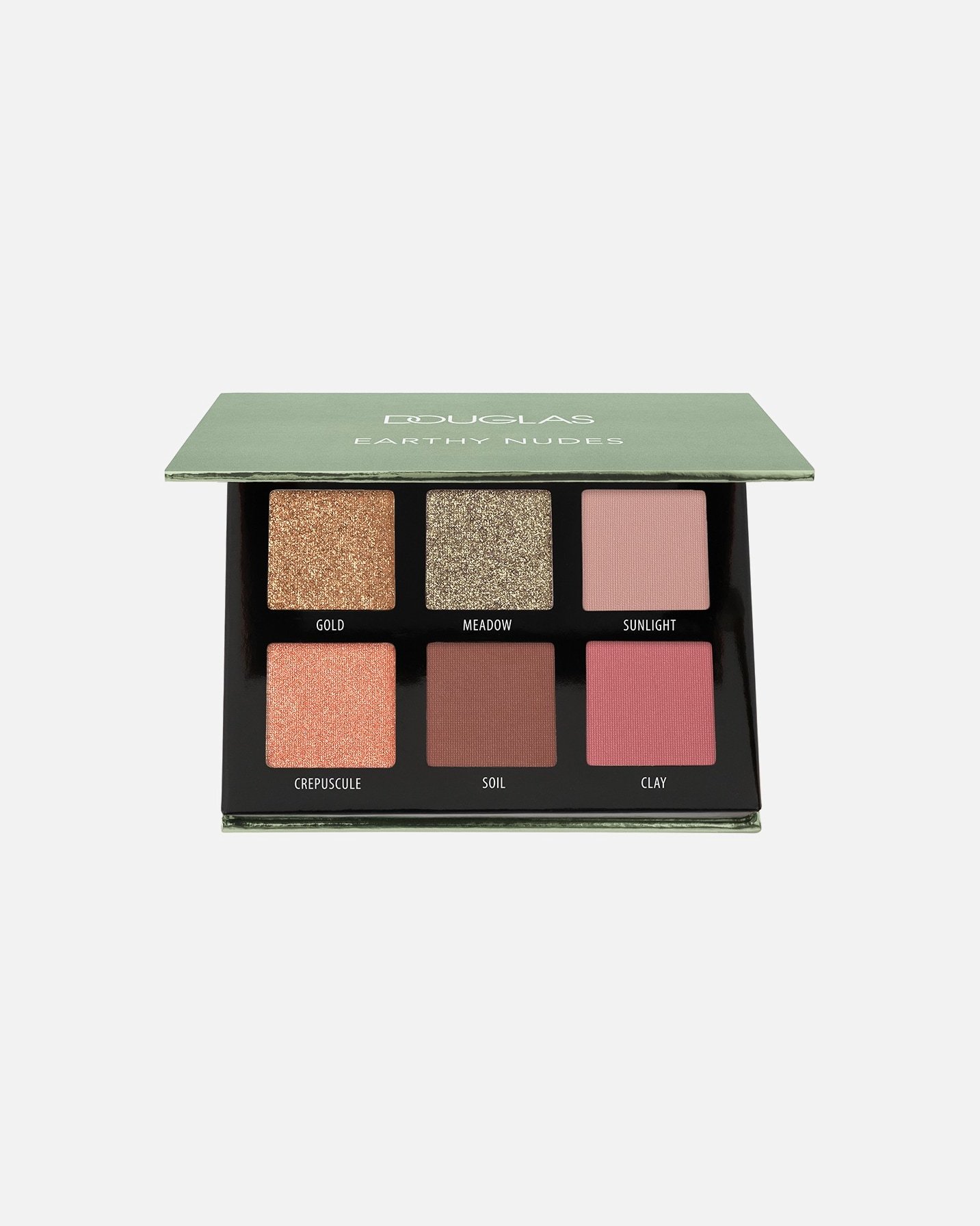 Douglas Collection acu ēnu palete “Earthy Nude Tones” – mini acu ēnu palete – 7,5 g