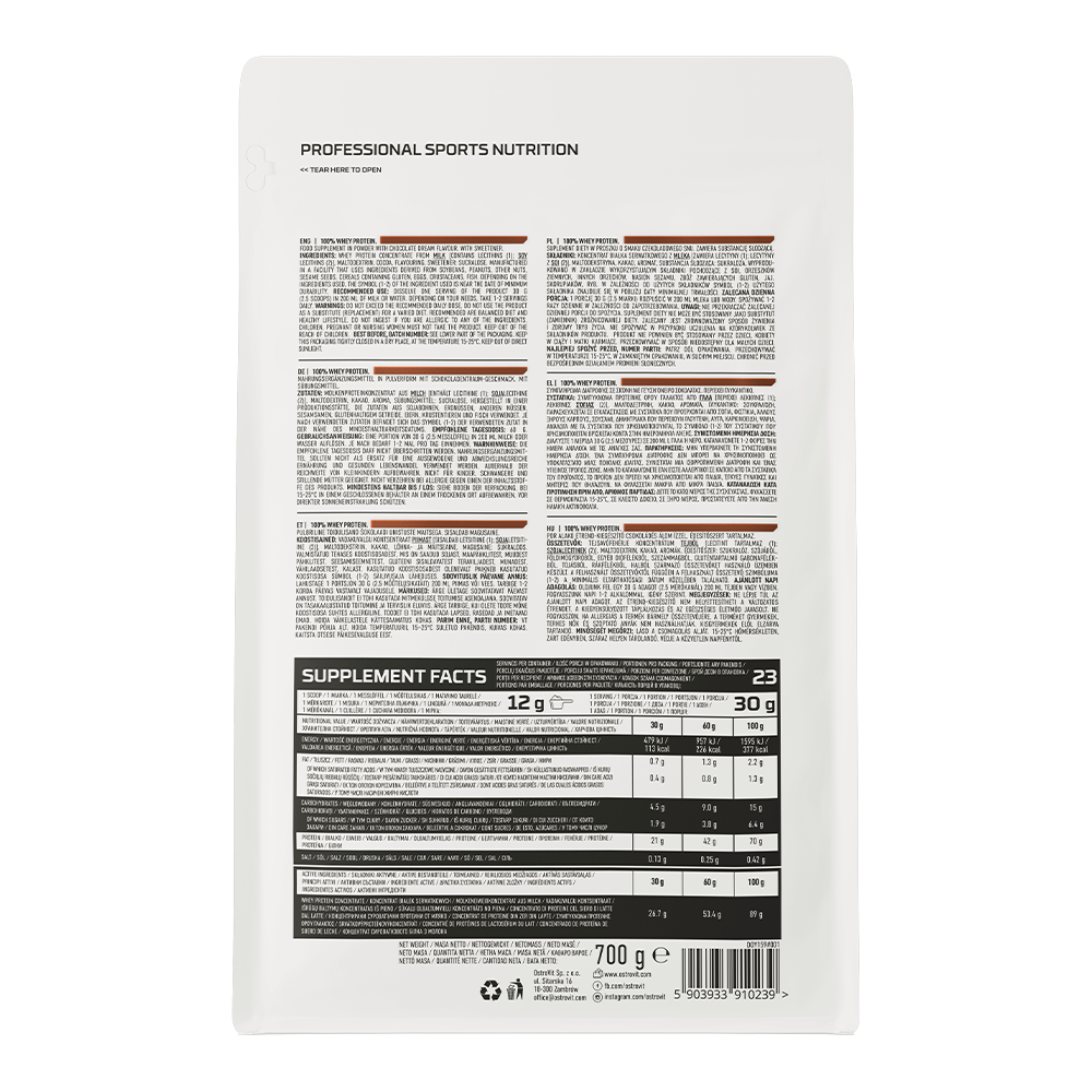 OstroVit 100% protein sirutke