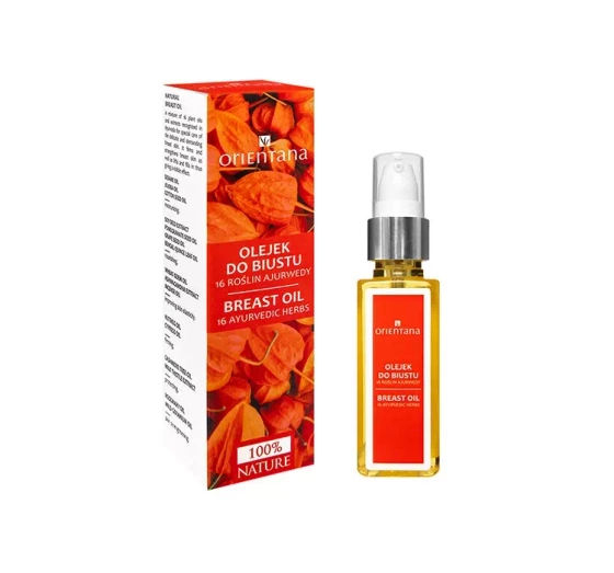 Orientana olejek do biustu 16 roślin Ajurwedy 30ml